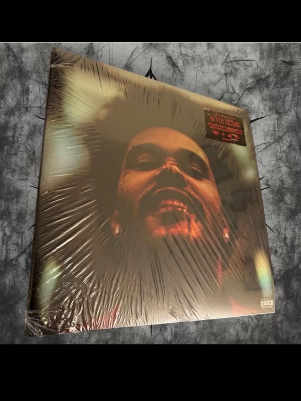 The Weeknd Rare After Hours Holographic 2 LP Vinyl 2020 Limited Edition SEALED